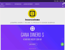 Tablet Screenshot of insertcoinmx.com